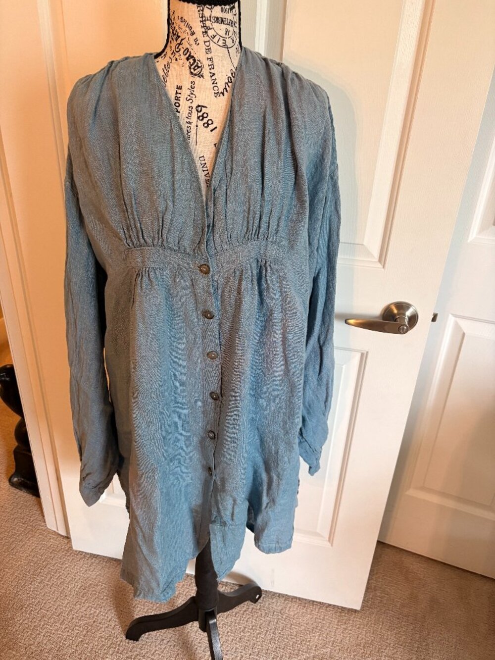 Magnolia Pearl Love Linen  Jacket/Tunic EC